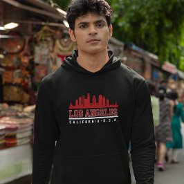 Sudadera Los Angeles California Modern Skyline