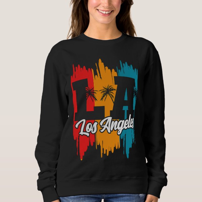 Sudadera Los Angeles LA California   2 (Anverso)