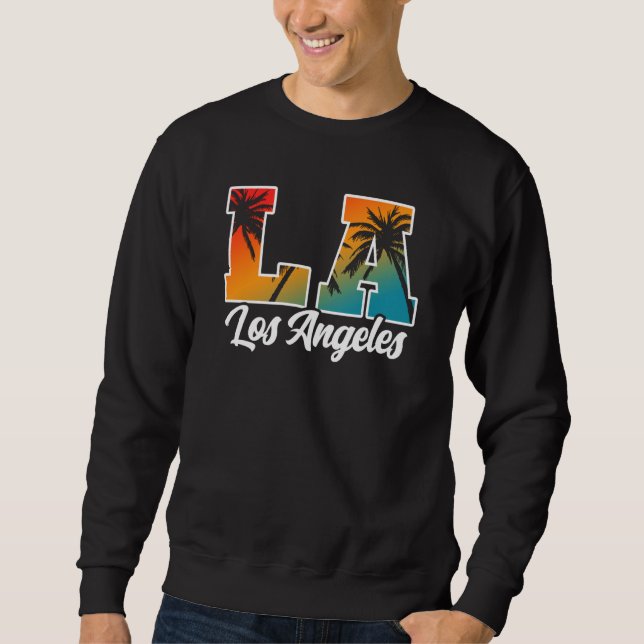 Sudadera Los Ángeles LA California  28 (Anverso)