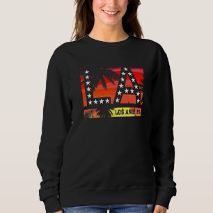 Sudadera Los Ángeles LA Regalo de California Premium_4