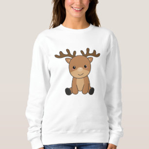 Sudadera Los Animales De Los Bosques De Renos Cutan Animale