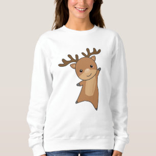 Sudadera Los Animales De Los Bosques De Renos Cutan Animale