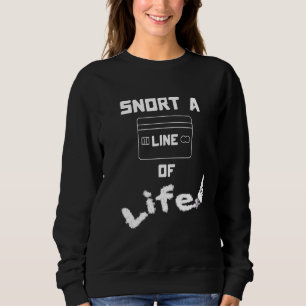 Sudadera Los Antidrogas Respiran Una Línea De Vida