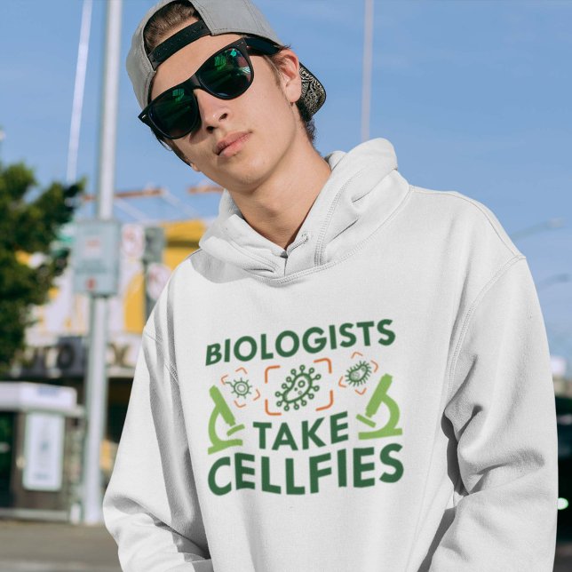 Sudadera Los Biólogos Toman Cellfies (Biologists Take Cellfies Hoodie)