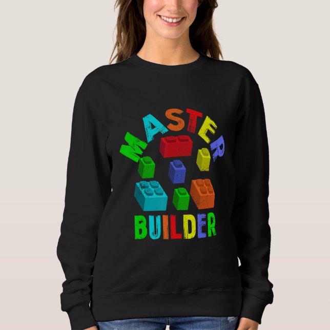Sudadera Los bloques de construcción divertidos de Guay Mas (Anverso)