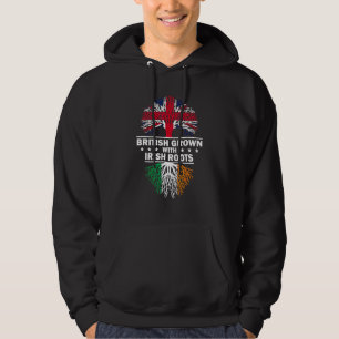 Sudadera Los británicos crecen con raíces irlandesas bander