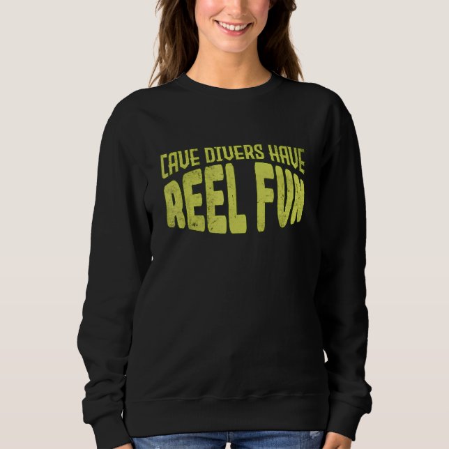 Sudadera Los Buceadores De Las Cuevas Se Difunden Con Los R (Anverso)
