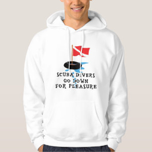 Sudadera Los buceadores van abajo para el placer
