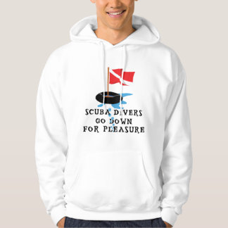 Sudadera Los buceadores van abajo para el placer