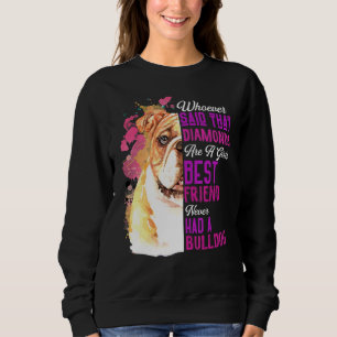 Sudadera Los bulldoges Son Los Chicas Mejor Amigo Perro Mam