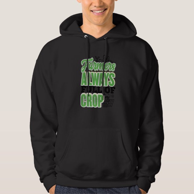 Sudadera Los Campesinos Están Tan Llenos Del Tractor De Agr (Anverso)