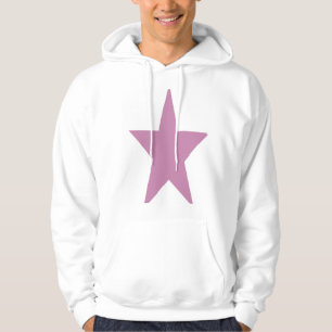 Sudadera Los cascos de las estrellas blancas y rosas grande