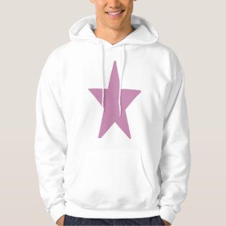 Sudadera Los cascos de las estrellas blancas y rosas grande