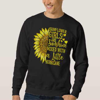 Sudadera Los Chicas De Girasol Se Mezclan Con Un Poco De H