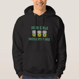 Sudadera Los chicas irlandeses prefieren al Stiff unos