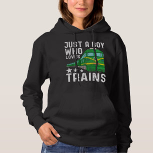 Sudadera Los chicos divertidos son sólo un chico que ama a