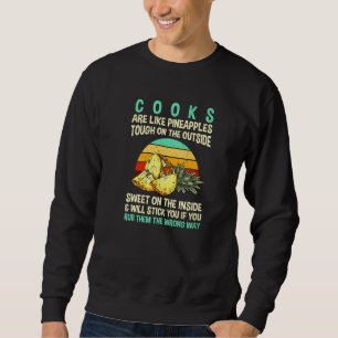 Sudadera Los cocineros son como las piñas Colega de trabajo