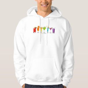 Sudadera Los cócteles alcohólicos LGBTQIA gay de SlipperyJo