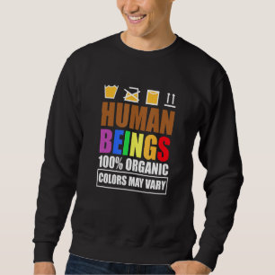 Sudadera Los colores de la tolerancia a los derechos humano