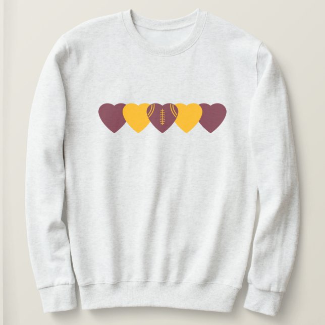 Sudadera Los comandantes de Washington están a oscuras del  (Anverso del diseño)