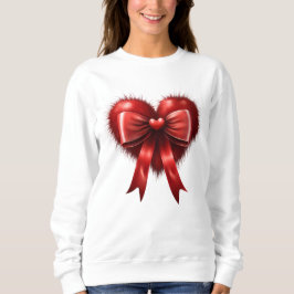 Sudadera Los corazones rojos me encantan El día de San Vale