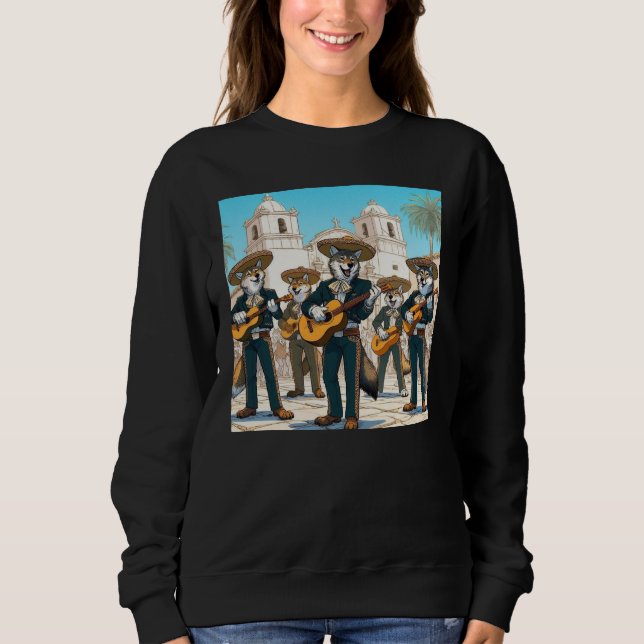 Sudadera Los Coyotes Mariachi  (Anverso)