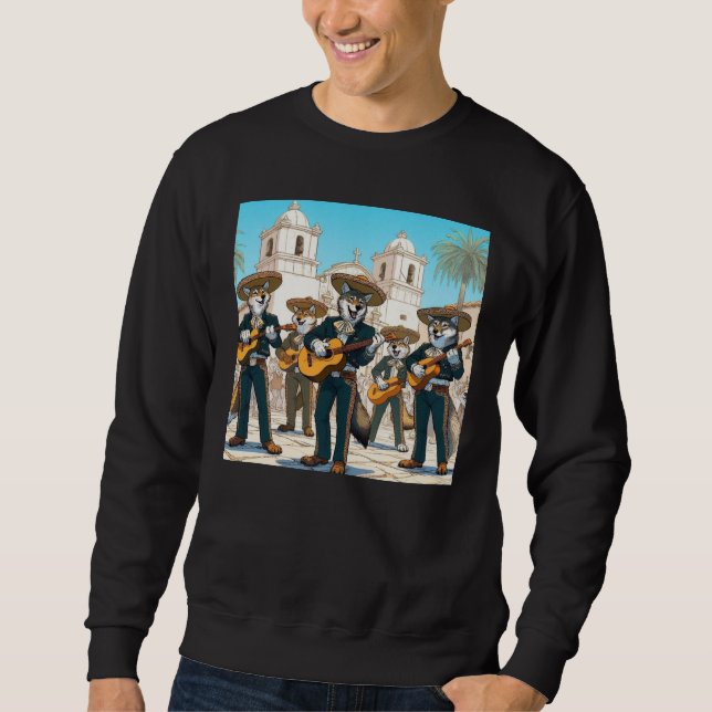 Sudadera Los Coyotes Mariachi  (Anverso)