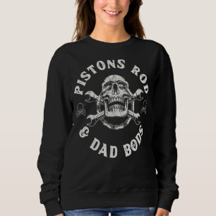 Sudadera Los Cuerpos De Pistons Rod Y Dad Skull