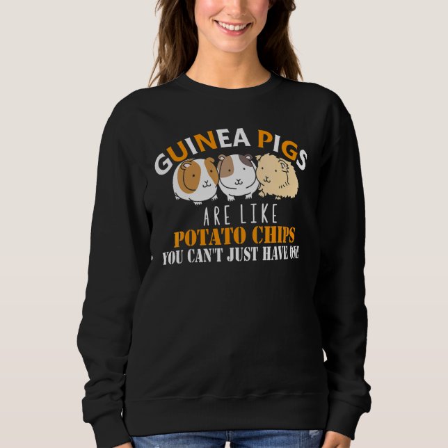 Sudadera Los Cuyes Son Como Papas Fritas Cuy (Anverso)