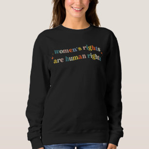 Sudadera Los derechos de la mujer ventilado son feministas