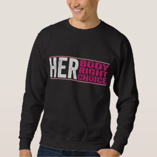 Sudadera Los derechos de las mujeres a favor de elegir su c