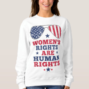 Sudadera Los derechos de las mujeres son derechos humanos b