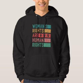 Sudadera Los Derechos de las Mujeres Son Derechos Humanos F