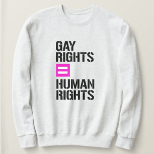 Sudadera Los Derechos Gay equivalen a Derechos Humanos