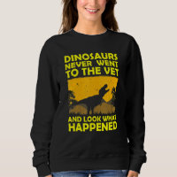 Los Dinosaurios Nunca Fueron A Vet Funny Veterinar
