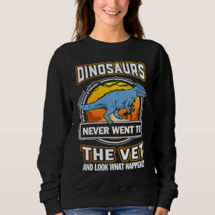 Sudadera Los Dinosaurios Yinlong Nunca Fueron Al Veterinari