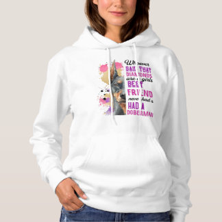 Sudadera Los Dobermanes Son Los Chicas Mejor Amigo