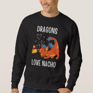 Sudadera Los dragones aman a Nacho