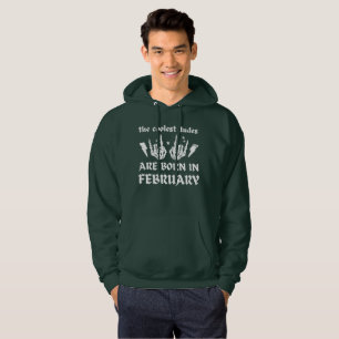 SUDADERA LOS DUDOS MÁS COLOR NACEN EN FEBRERO DE AÑO