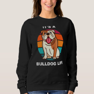 Sudadera Los dueños de Bulldoges son un Bulldog para el per