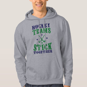 Sudadera Los equipos de hockey sobre terreno se mantienen u