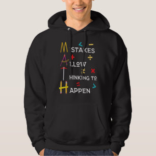 Sudadera Los Errores De Maestros De Matemáticas Permiten Qu