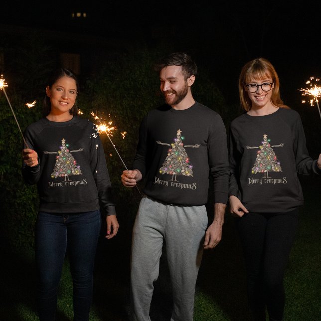 Sudadera Los espeluznantes creepmas de mora eran navidades  (Subido por el creador)