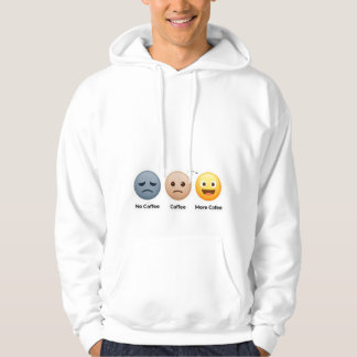 Sudadera Los Estados de Ánimo del Viaje del Café
