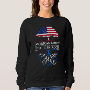 Sudadera Los estadounidenses crecen con los escoceses