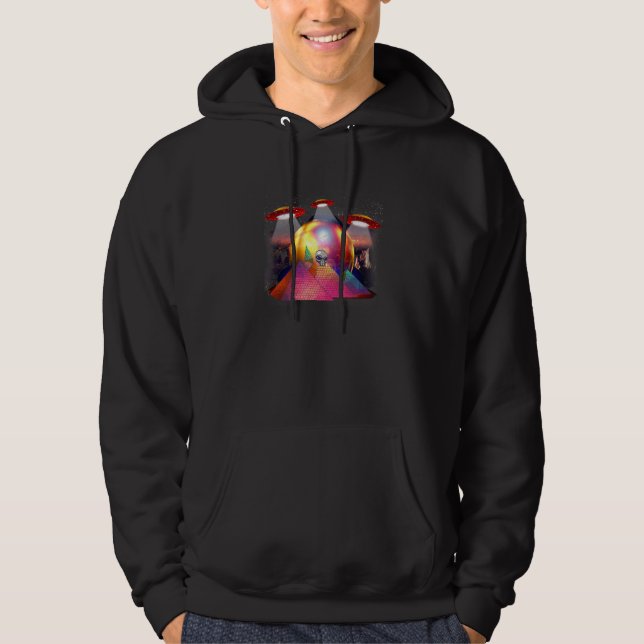 Sudadera Los extraterrestres construyeron las pirámides Teo (Anverso)