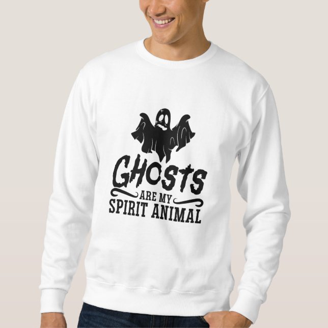 Sudadera Los Fantasmas Son Mi Espíritu Caza De Fantasma Ani (Anverso)