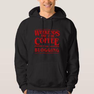 Sudadera Los fines de semana del café CF son para café y bl