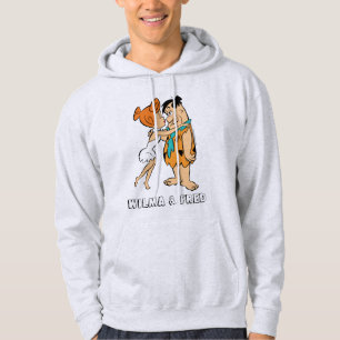 Sudadera Los Flintstones el   Wilma que besa a Fred