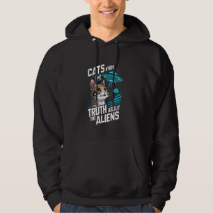 Sudadera Los Gatos Conocen La Verdad Sobre La Conspirac Gat